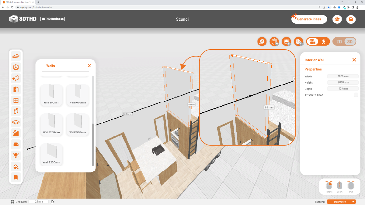 Attach Walls to Roof