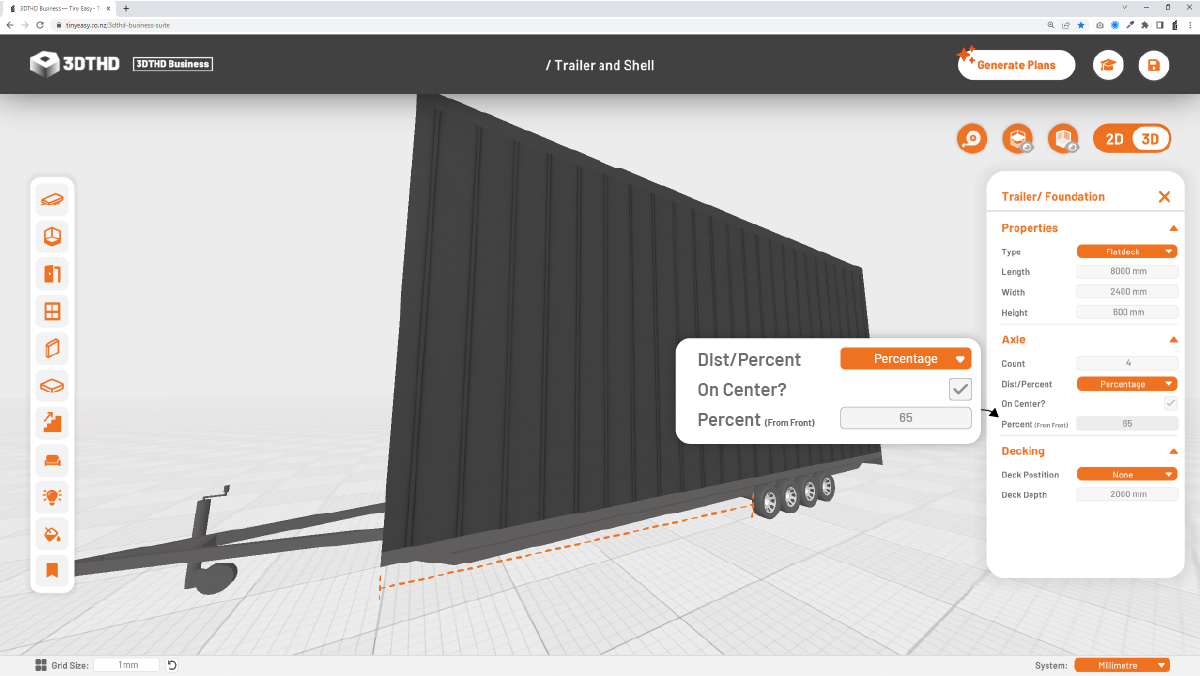 Trailer Distance